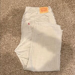 Levi's Classic Gray Denim Pants